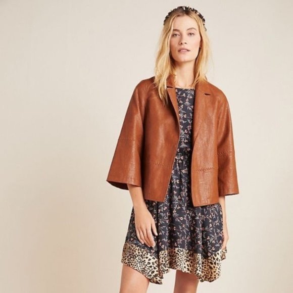 Anthropologie | NWT Hayden Faux Leather Jacket - Picture 3 of 16